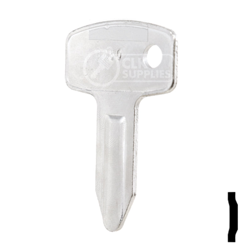 Uncut Equipment Key | Yanmar | BD50 Equipment Key Framon Manufacturing Company, Inc
