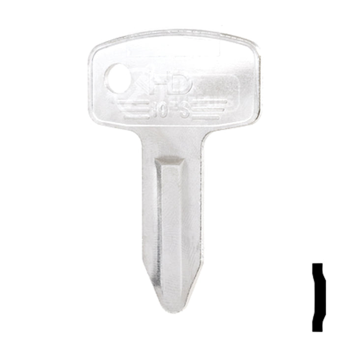 Uncut Equipment Key | Yanmar | BD50 Equipment Key Framon Manufacturing Company, Inc