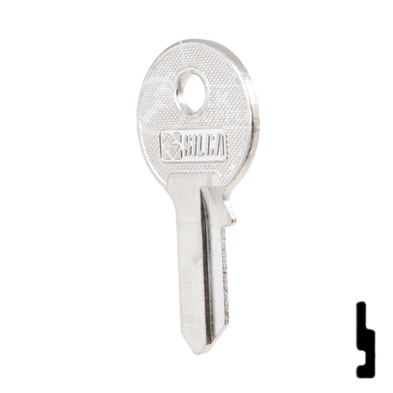 Uncut Equipment Key | Yanmar | BD51 Equipment Key Framon Manufacturing Company, Inc