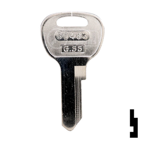 Uncut Equipment Key | Yanmar, Boats | BD483 Equipment Key Framon