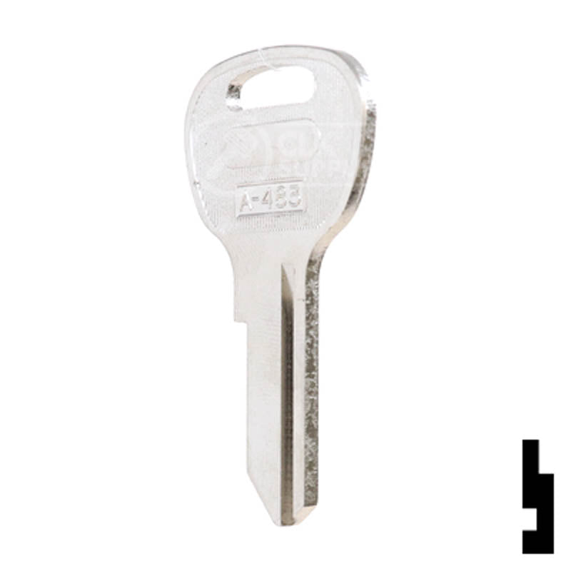 Uncut Equipment Key | Yanmar, Boats | BD483 Equipment Key Framon