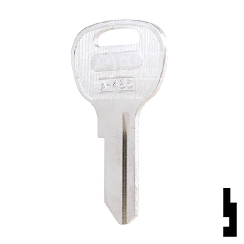 Uncut Equipment Key | Yanmar, Boats | BD483 Equipment Key Framon