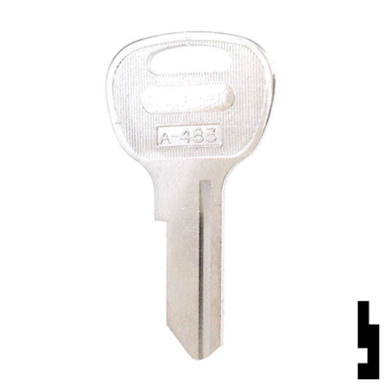 Uncut Equipment Key | Yanmar, Boats | BD483 Equipment Key Framon