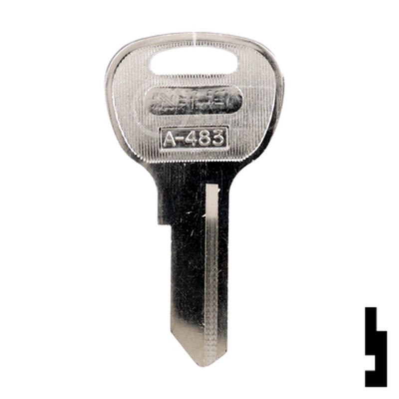 Uncut Equipment Key | Yanmar, Boats | BD483 Equipment Key Framon