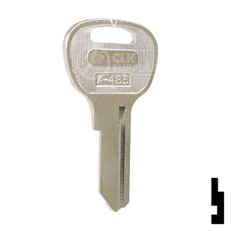 Uncut Equipment Key | Yanmar, Boats | BD483 Equipment Key Framon
