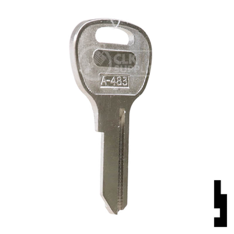 Uncut Equipment Key | Yanmar, Boats | BD483 Equipment Key Framon