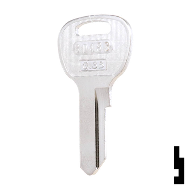 Uncut Equipment Key | Yanmar, Boats | BD483 Equipment Key Framon