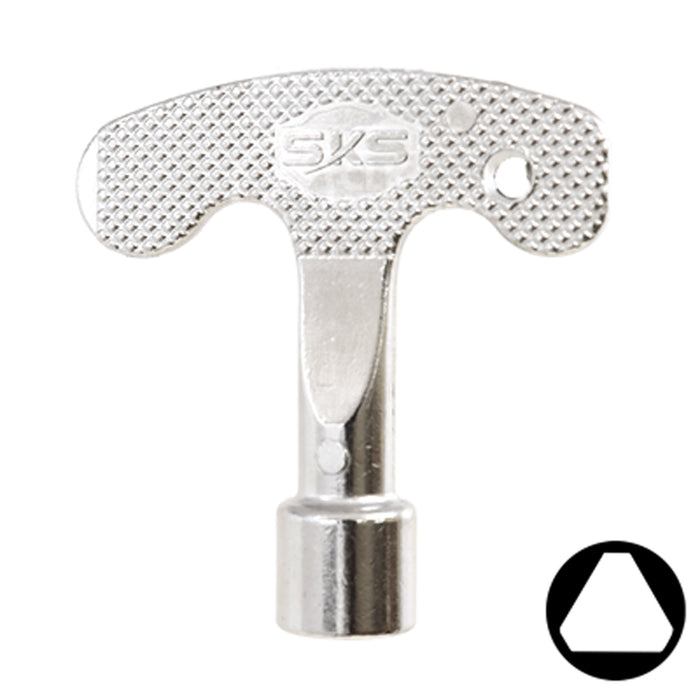 Uncut Key Blank | AFT Instrument | BD179 Equipment Key Framon Manufacturing Company, Inc