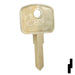 Uncut Key Blank | Bobcat, Caterpillar, Ford, Volvo | BD316 Equipment Key Framon Manufacturing Company, Inc