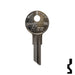 Uncut Key Blank | Briggs & Stratton | 1098M, B1 Equipment Key Ilco