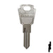 Uncut Key Blank | Chrysler, Sweeper | CHR-4D, SMS8 Equipment Key JMA USA