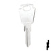 Uncut Key Blank | Chrysler, Sweeper | CHR-4D, SMS8 Equipment Key JMA USA