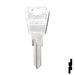 Uncut Key Blank | Chrysler, Sweeper | CHR-4D, SMS8 Equipment Key JMA USA