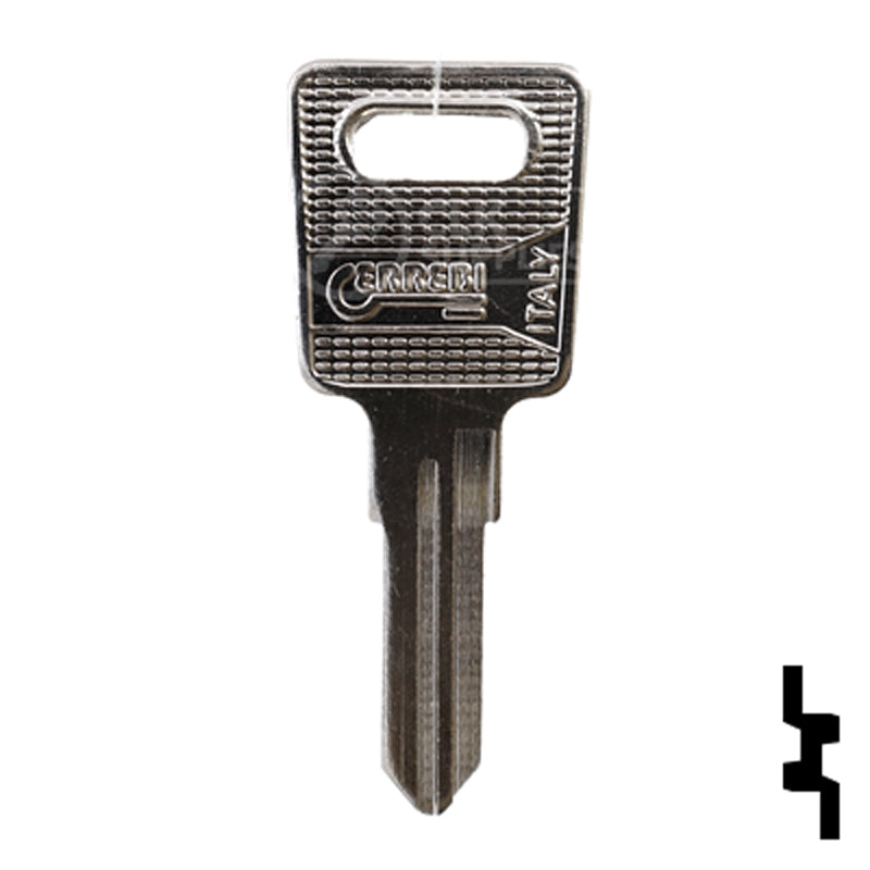 Uncut Key Blank | Errebi | BD68R Equipment Key Framon Manufacturing Company, Inc