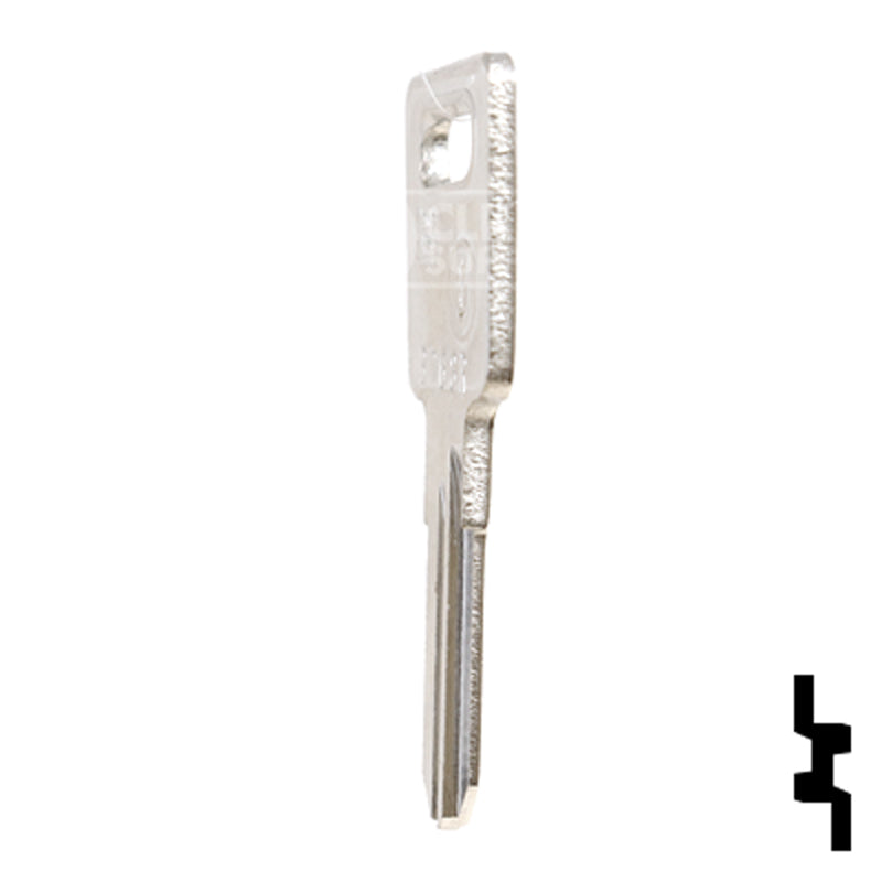 Uncut Key Blank | Errebi | BD68R Equipment Key Framon Manufacturing Company, Inc