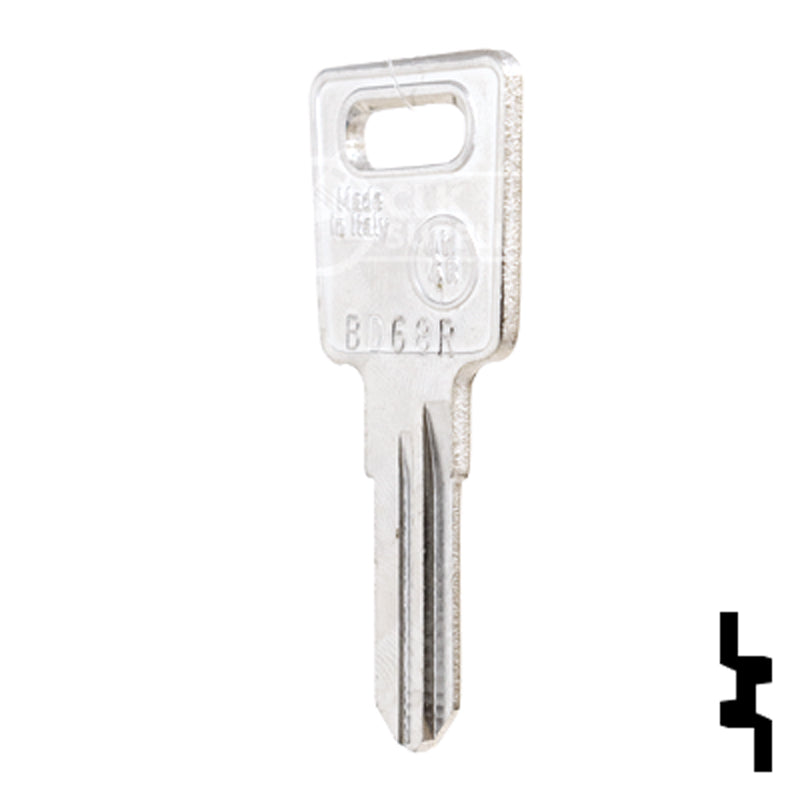 Uncut Key Blank | Errebi | BD68R Equipment Key Framon Manufacturing Company, Inc