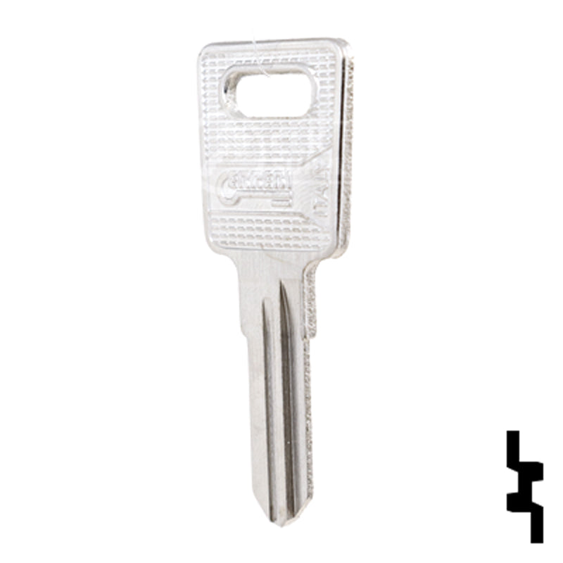 Uncut Key Blank | Errebi | BD68R Equipment Key Framon Manufacturing Company, Inc