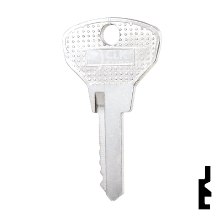 Uncut Key Blank | Golf Cart | BD12 Equipment Key Framon Manufacturing Company, Inc