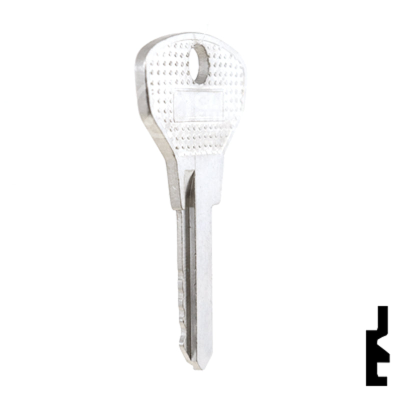 Uncut Key Blank | Golf Cart | BD12 Equipment Key Framon Manufacturing Company, Inc