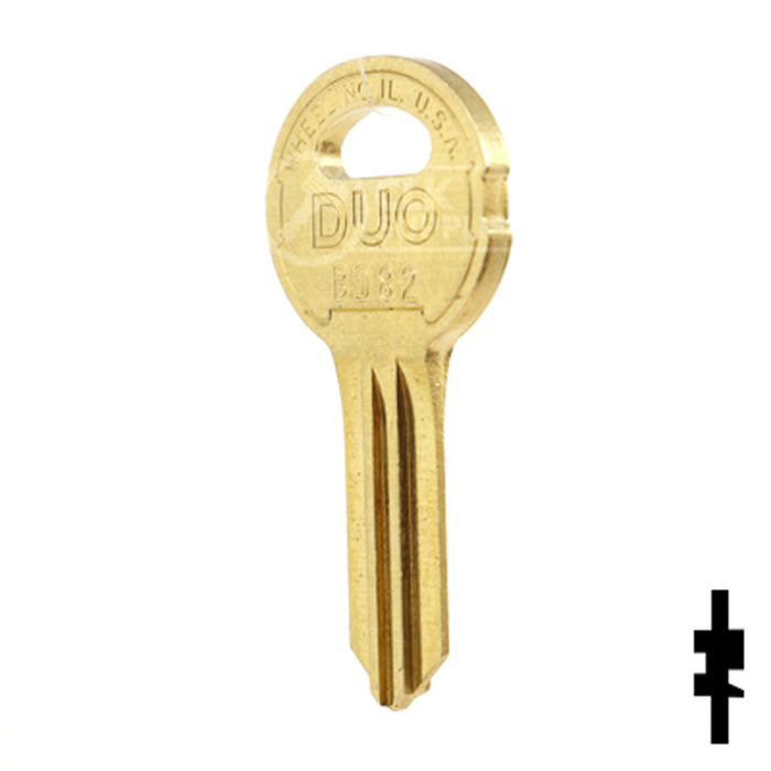 Uncut Key Blank | Grumman | BD82 Equipment Key Framon Manufacturing Company, Inc