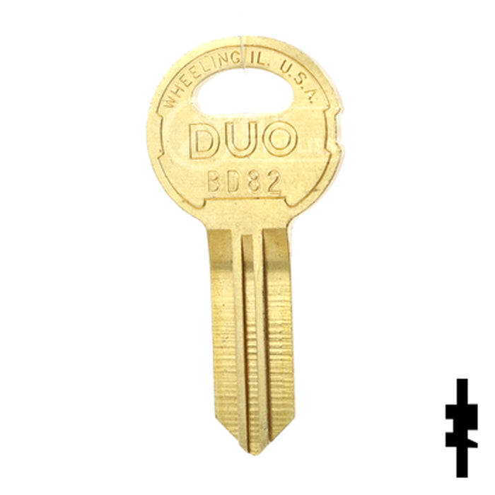 Uncut Key Blank | Grumman | BD82 Equipment Key Framon Manufacturing Company, Inc