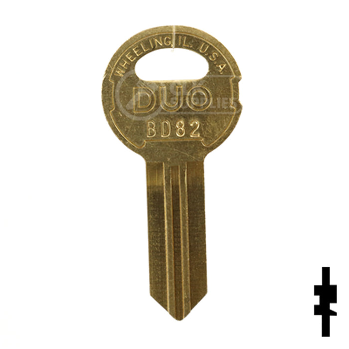 Uncut Key Blank | Grumman | BD82 Equipment Key Framon Manufacturing Company, Inc