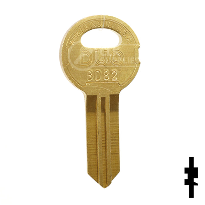 Uncut Key Blank | Grumman | BD82 Equipment Key Framon Manufacturing Company, Inc