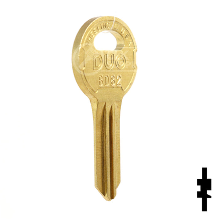 Uncut Key Blank | Grumman | BD82 Equipment Key Framon Manufacturing Company, Inc