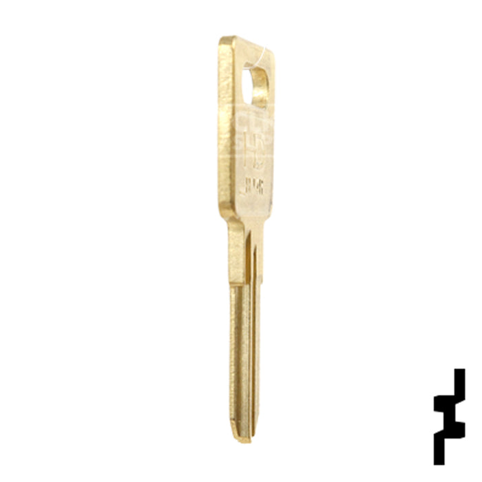 Uncut Key Blank | Hafele | BD68 Equipment Key Framon Manufacturing Company, Inc