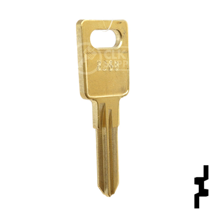 Uncut Key Blank | Hafele | BD68 Equipment Key Framon Manufacturing Company, Inc