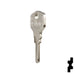 Uncut Key Blank | HP, Burg | BUR-9D Equipment Key JMA USA