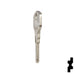 Uncut Key Blank | HP, Burg | BUR-9D Equipment Key JMA USA