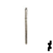 Uncut Key Blank | HP, Burg | BUR-9D Equipment Key JMA USA