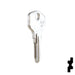 Uncut Key Blank | HP, Burg | BUR-9D Equipment Key JMA USA