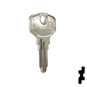 Uncut Key Blank | HP, Burg | BUR-9D Equipment Key JMA USA