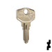 Uncut Key Blank | HP, Burg | BUR-9D Equipment Key JMA USA