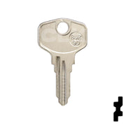 Uncut Key Blank | HP, Burg | BUR-9D Equipment Key JMA USA