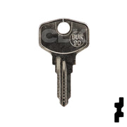 Uncut Key Blank | HP, Burg | BUR-9D Equipment Key JMA USA