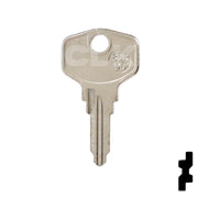 Uncut Key Blank | HP, Burg | BUR-9D Equipment Key JMA USA