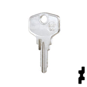 Uncut Key Blank | HP, Burg | BUR-9D Equipment Key JMA USA