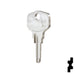 Uncut Key Blank | HP, Burg | BUR-9D Equipment Key JMA USA