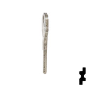 Uncut Key Blank | HP, Burg | BUR-9D Equipment Key JMA USA