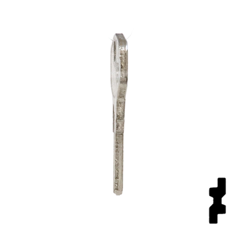 Uncut Key Blank | HP, Burg | BUR-9D Equipment Key JMA USA