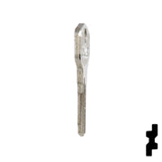 Uncut Key Blank | HP, Burg | BUR-9D Equipment Key JMA USA