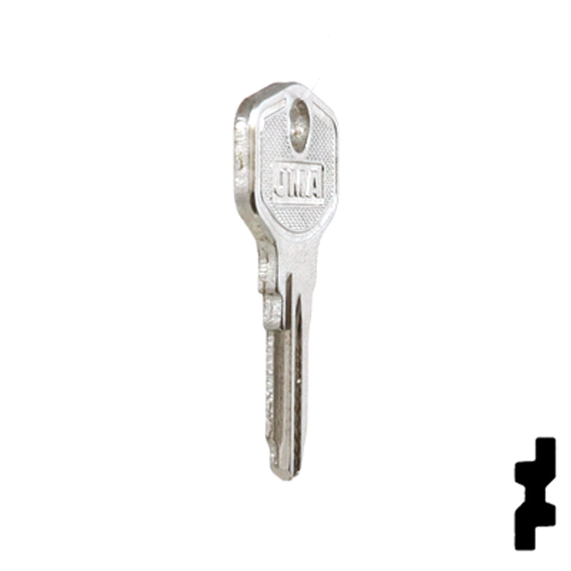 Uncut Key Blank | HP, Burg | BUR-9D Equipment Key JMA USA