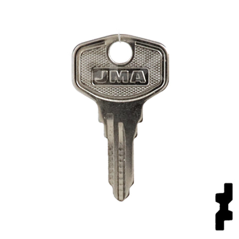 Uncut Key Blank | HP, Burg | BUR-9D