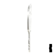 Uncut Key Blank | John Deere | D1098JD Equipment Key Ilco