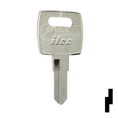 Uncut Key Blank | John Deere | F1098JD Equipment Key Ilco