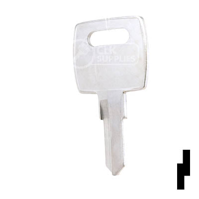 Uncut Key Blank | John Deere | F1098JD Equipment Key Ilco