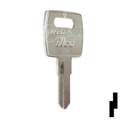 Uncut Key Blank | John Deere | F1098JD Equipment Key Ilco